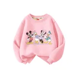 Флисовая подкладка Dizhi розового цвета