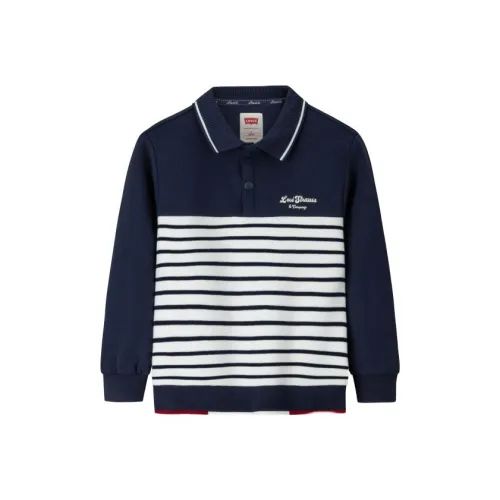 Levi's Толстовка Формальная одежда Синяя Детская