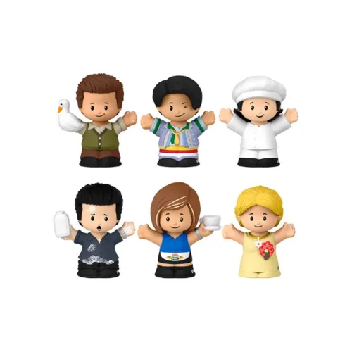 FISHER PRICE Little Explorer Коллекция Friends Фигурка Hobby Model Образовательные Фигурки в стиле Chibi