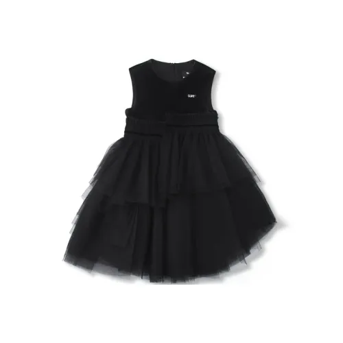SUNTOMORROW Детское платье черное