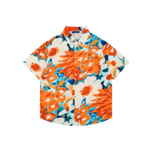 PEIMENG Апельсин Унисекс Рубашки