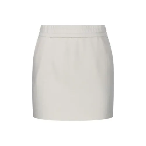MaxMara Повседневные короткие юбки Женские Белые