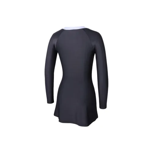 Watertime Платья и юбки для плавания Женские Черный Белый