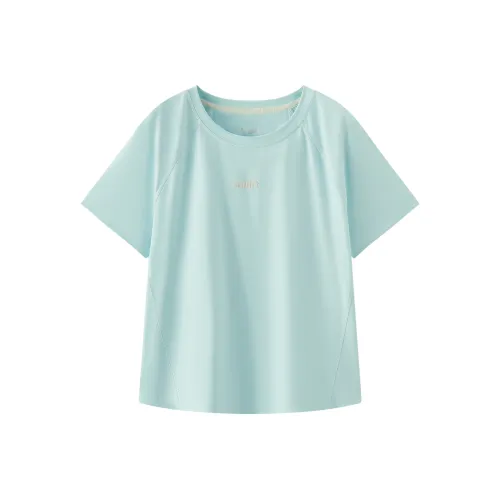 Swift T Рубашка Детская Ледниково-Синий Парово-Белый