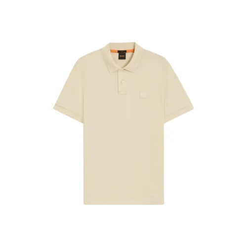 Hugo Boss Поло Мужское Желтое