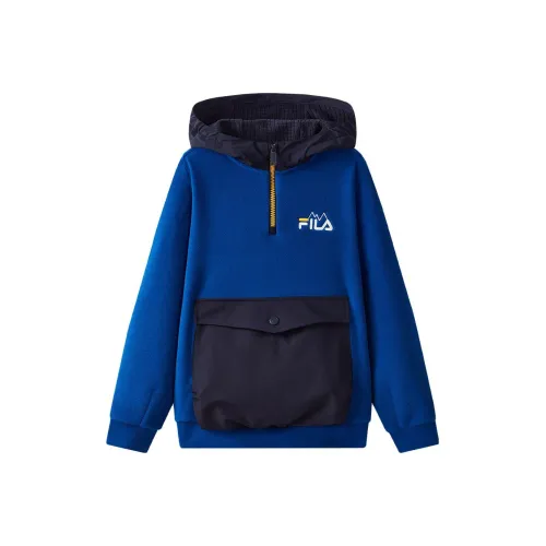 FILA KIDS Синяя сода Школьный возраст Свитшоты