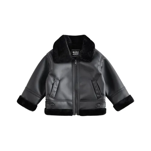 MARC JANIE Детское и детское пальто черного цвета