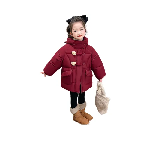 Lanza Хлопковый пуховик Красный для детей 3-7 лет