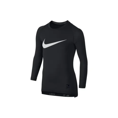 NIKE Черные Kids T-рубашки
