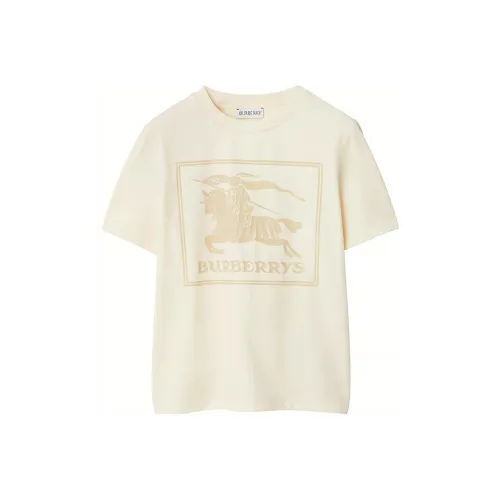 Burberry Kids Экрю Рубашки T