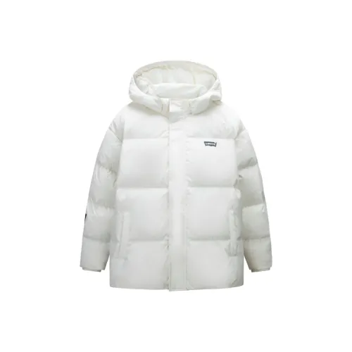 Levi's Пуховик Конфетно-белый Подростки