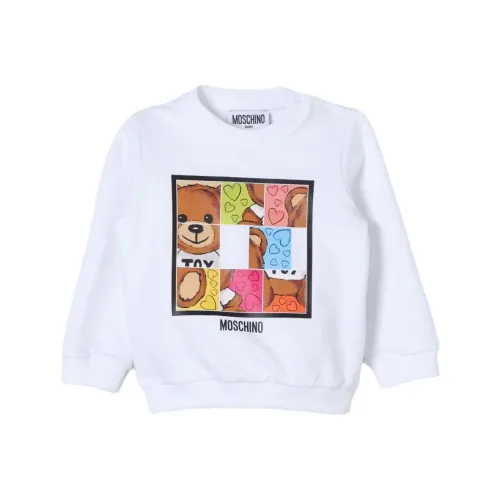 MOSCHINO Свитшот Белый Infant и Toddler