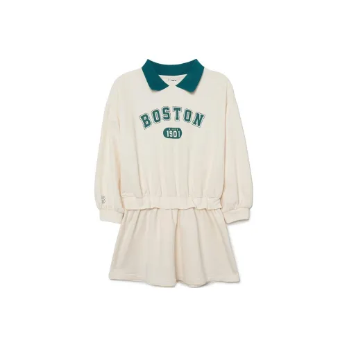 MLB Kids Платья Экрю