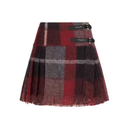 DIOR Повседневные короткие юбки Женские Red