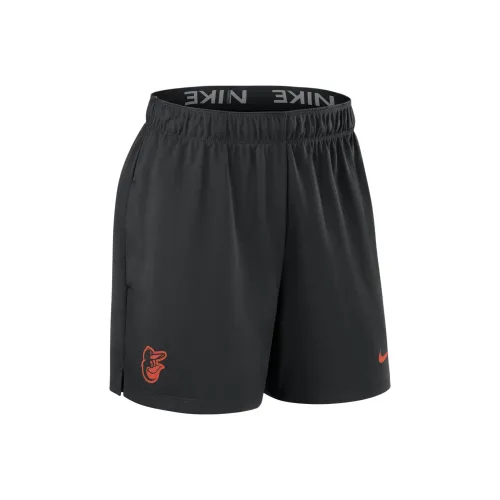 nike BALTIMORE ORIOLES Аутентичная коллекция Practice Спортивные шорты Женские Черные