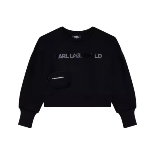 Karl Lagerfeld Толстовка Черная Детская