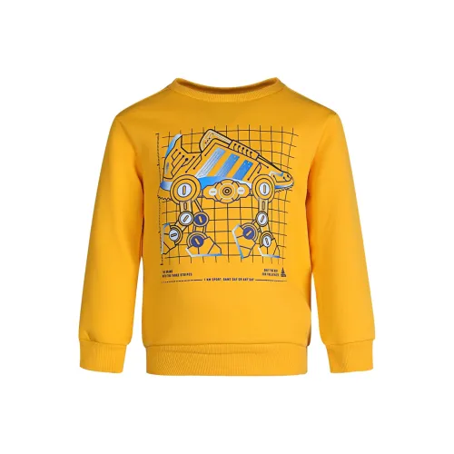 Adidas Свитшот LB Носки экипаж Желтый Детские Возраст 3-7 лет