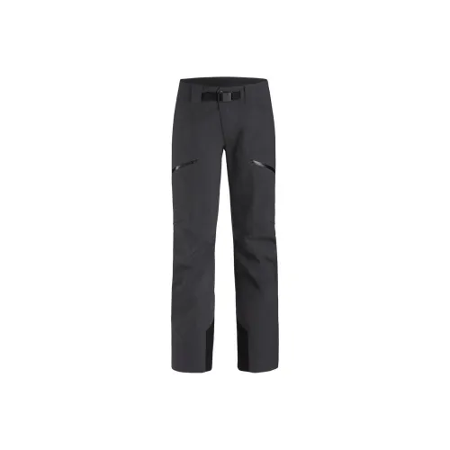 Arcteryx Лыжные брюки Женские Черный Серый