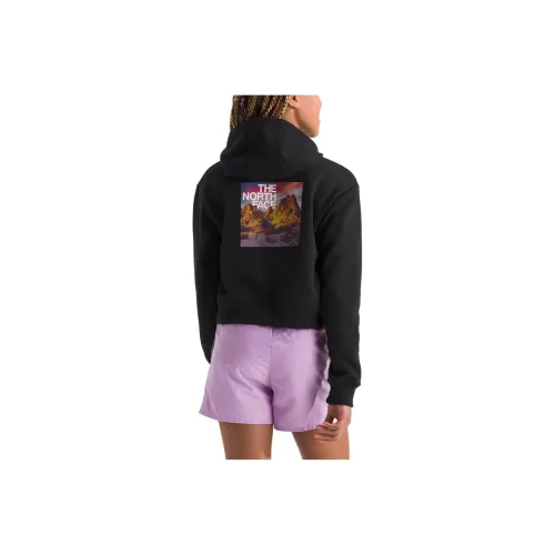 The North Face Женский Camp Fleece Пуловер Толстовка Толстовка Черный Детский