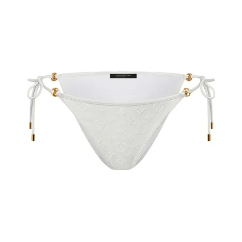 LOUIS VUITTON SS23 Плавки Женские Белые