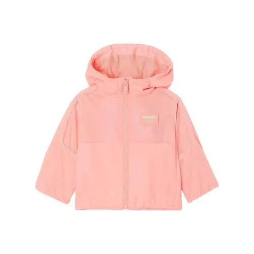 Burberry Куртки и Пальто Светлый Глиняной Розовый Детский