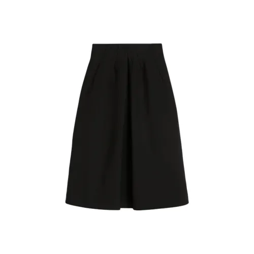 SCANLAN THEODORE Milano Юбка с складками Повседневная Длинная Юбка Женская Черная