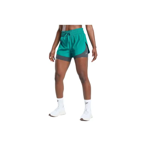 GYMSHARK Спортивные шорты Женские Sea Foam Blue