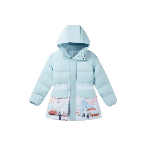 Antakids Пуховик Яичный Белый Синий Подростки