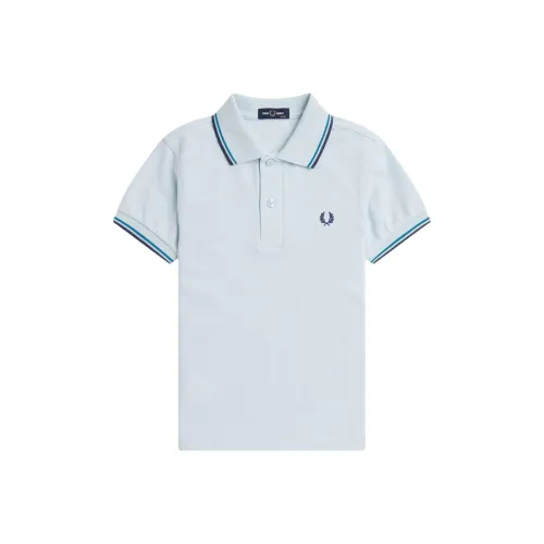 FRED PERRY Collaboration Детский топ синий для малышей