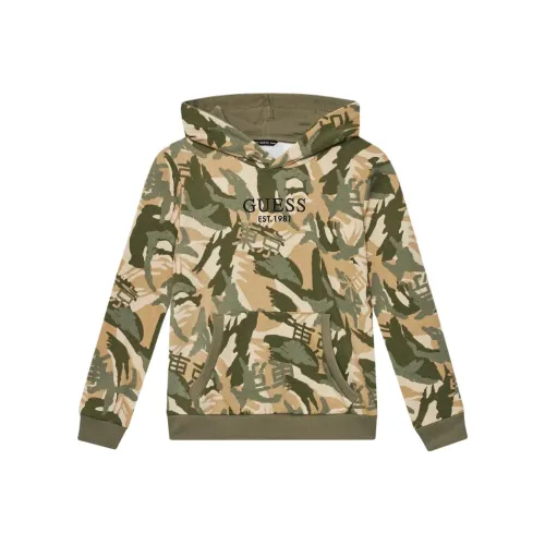 GUESS Свитшот Армейский Зеленый Детский