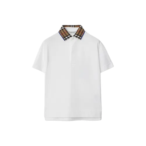 Burberry Белая Kids Т-рубашка