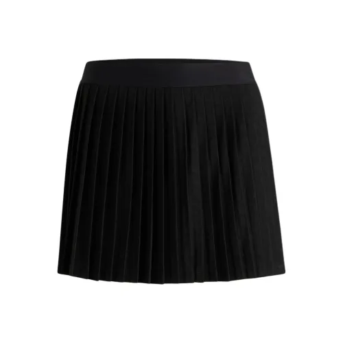 HUGO BOSS Черные Женские Повседневные Короткие Юбки