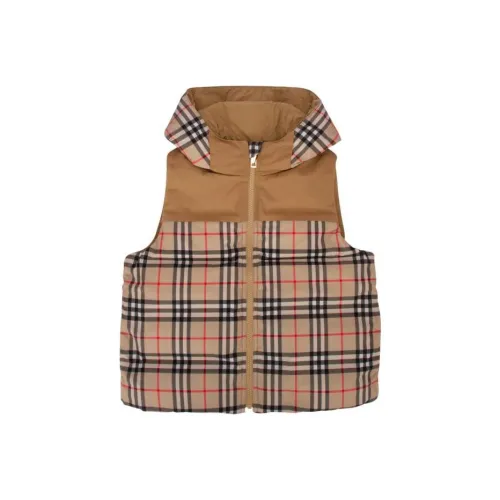 Burberry Коричневый Kids Жилеты