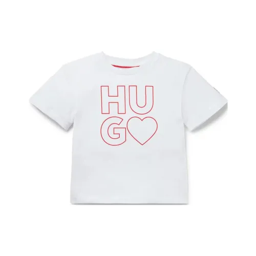 HUGO BOSS Белая Kids T-рубашка