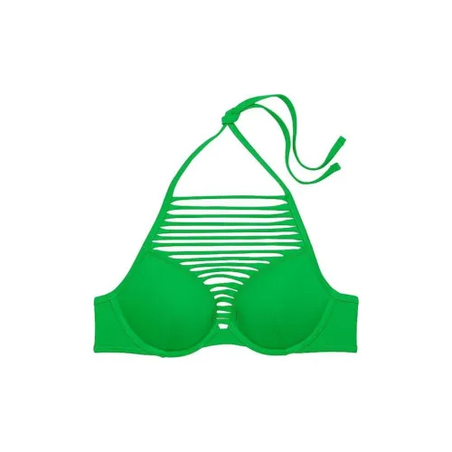 Victoria's Secret VS Archives Плавание Сексуальный Tee Высокий вырез PUSH Вверх Бикини Топ IJ Бикини Женские Зеленый