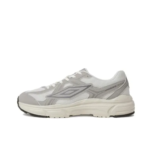 Umbro ETR 003 Амортизация Износостойкий Низкий Топ Повседневная Обувь Унисекс Белый Серый