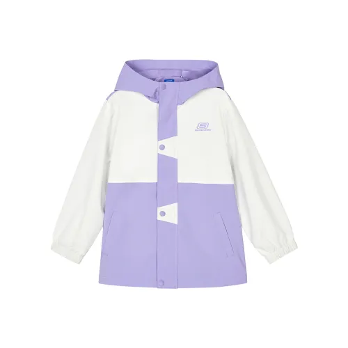 Skechers Kids Куртки и Пальто Тюльпан Фиолетовый Подростки