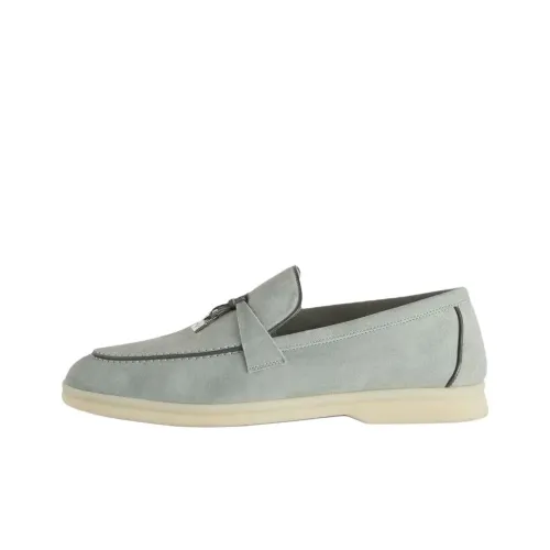 Loro Piana Summer Charms Walk Женские повседневные туфли Зеленый Женские