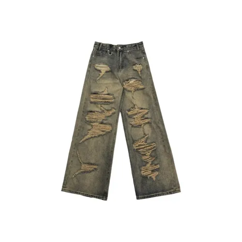 M JEANS STUDIOS 7 Синие Унисекс Джинсы