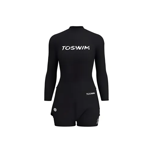 TOSWIM Двухкомпонентный купальник женский черный