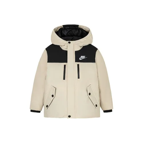 Nike Пуховик Белый песок для детей в возрасте 3-7 лет