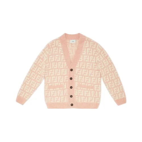 FENDI Розовый Kids Свитеры