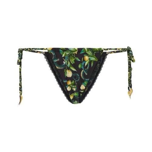 Roberto Cavalli SS24 Бикини Женские Черный