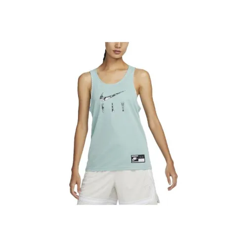Nike Баскетбольная Джерси Женская Минеральный Синий