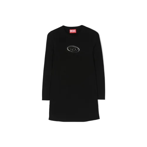 DIESEL Черные Платья для Детей