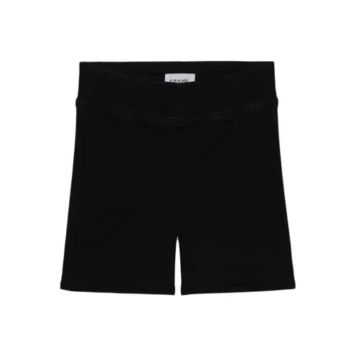 Рамка SS24 Повседневные шорты Женские Черный