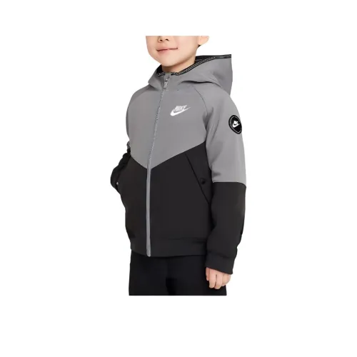nike Куртки Пальто Детская одежда Futura Softshell Куртка Дымчато-серый Детский