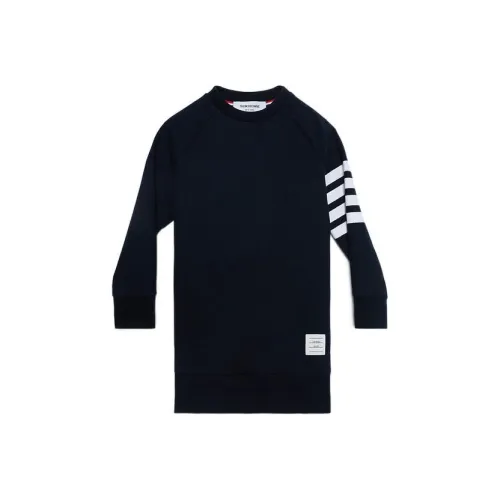 THOM BROWNE· Детское платье SS22 Морской синий Детский