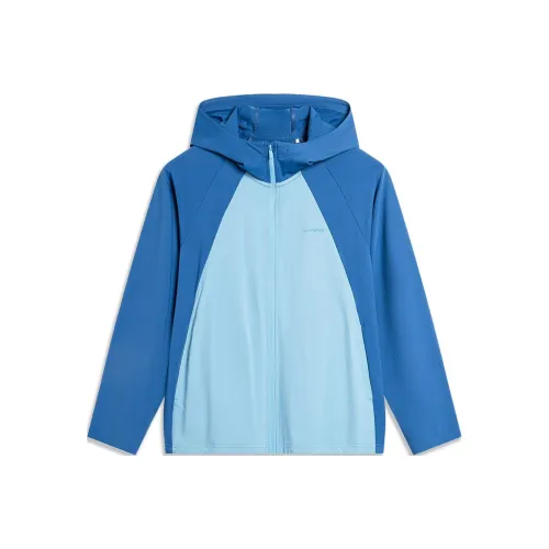 LINING YOUNG Куртки и Пальто Звездный Королевский Синий Детский