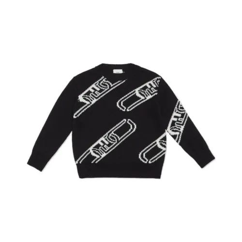 FENDI Черный Kids Свитеры